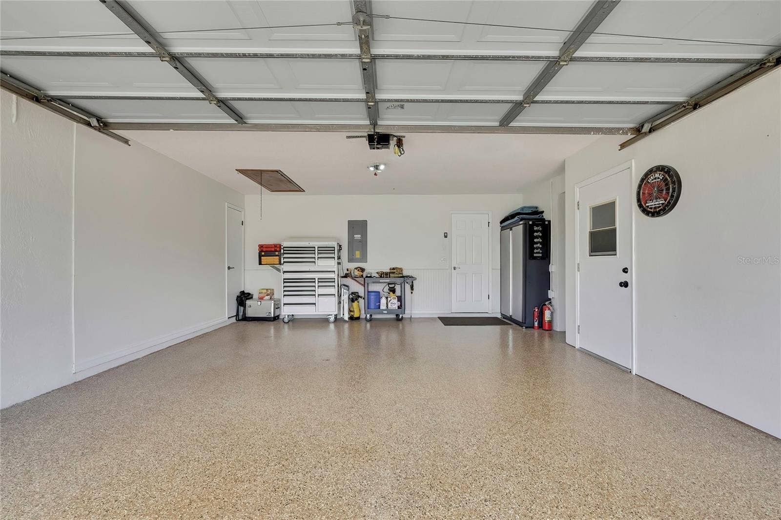 8098 SHORECREST COURT, Spring Hill, FL 34606 Epoxy Coated Garage Floor