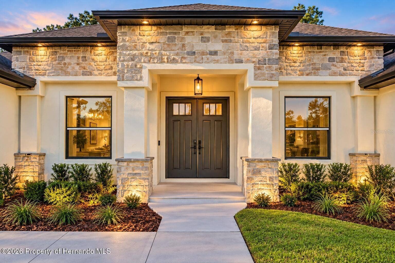 12014 SAPPHIRE DRIVE, Spring Hill, FL 34609 stone accents