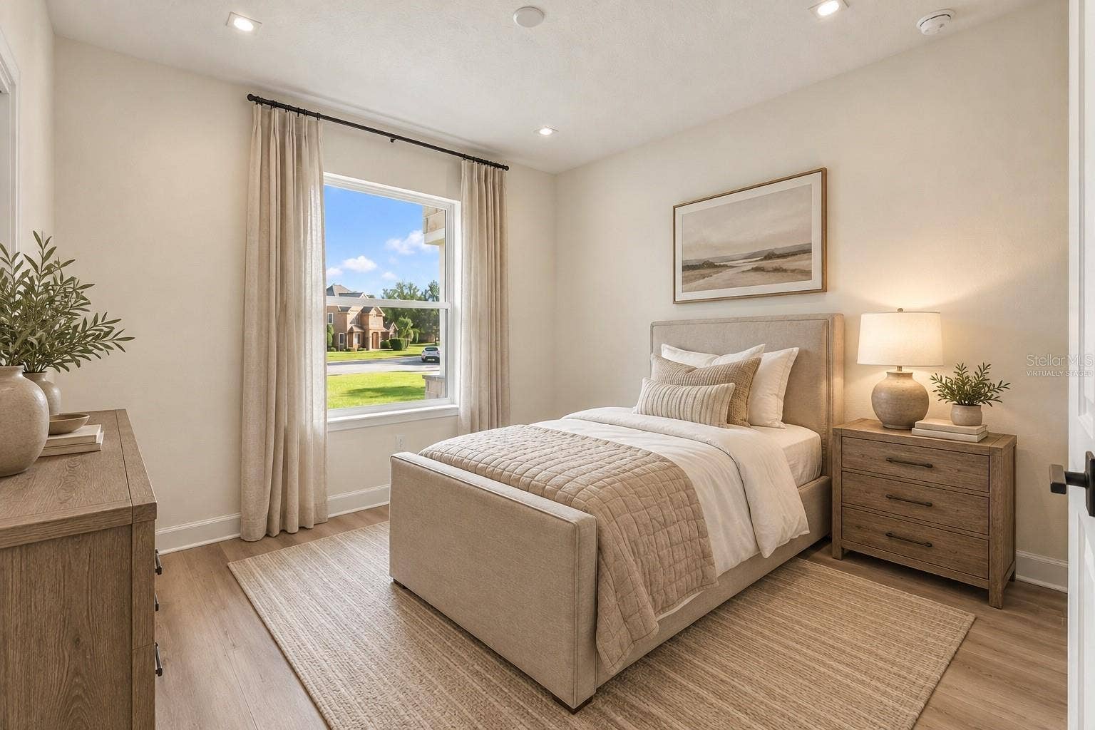 12014 SAPPHIRE DRIVE, Spring Hill, FL 34609 Virtually stagedguest bedroom