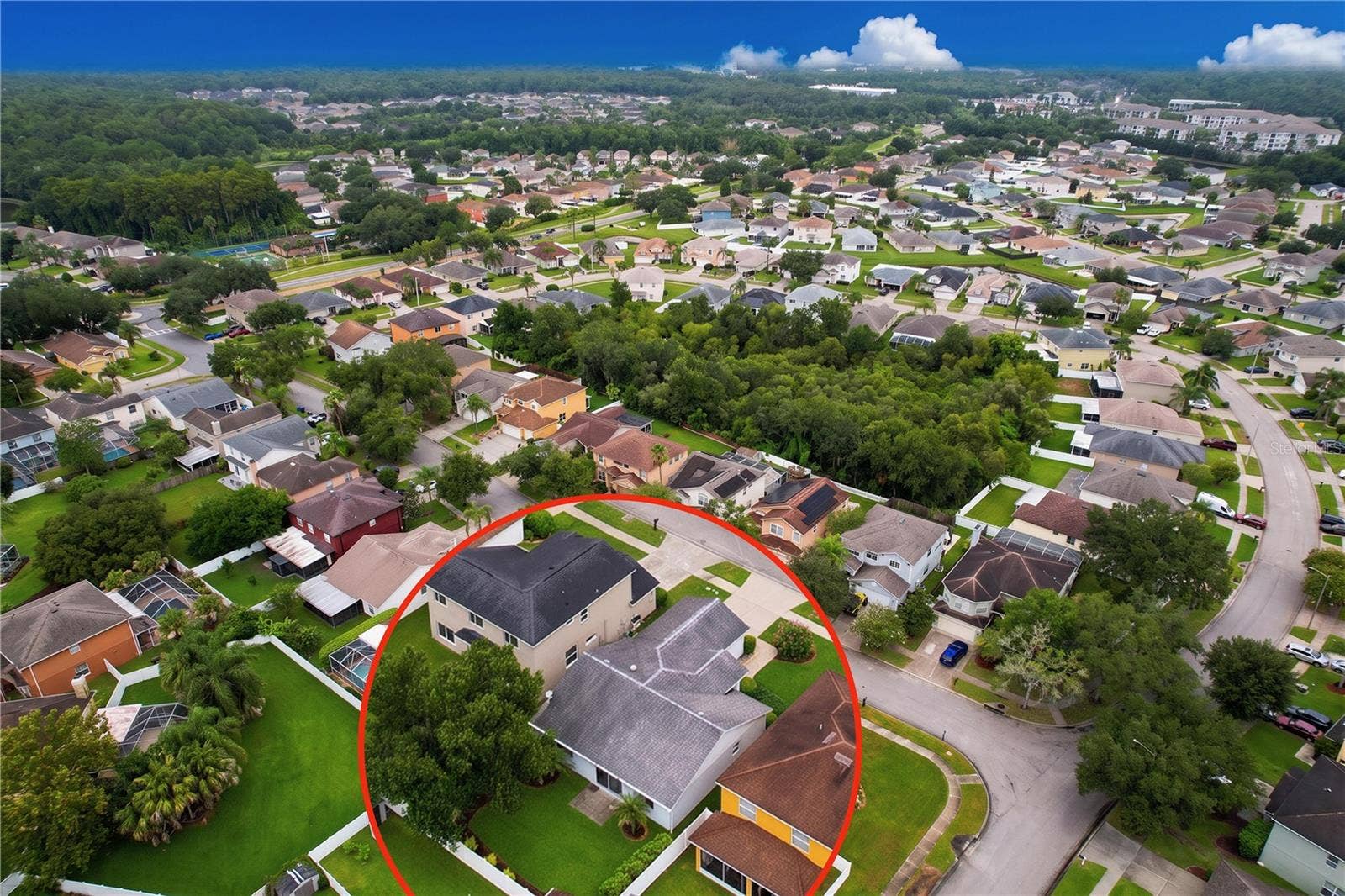 27408 CORAL SPRINGS DRIVE, Wesley Chapel, FL 33544 Circled home