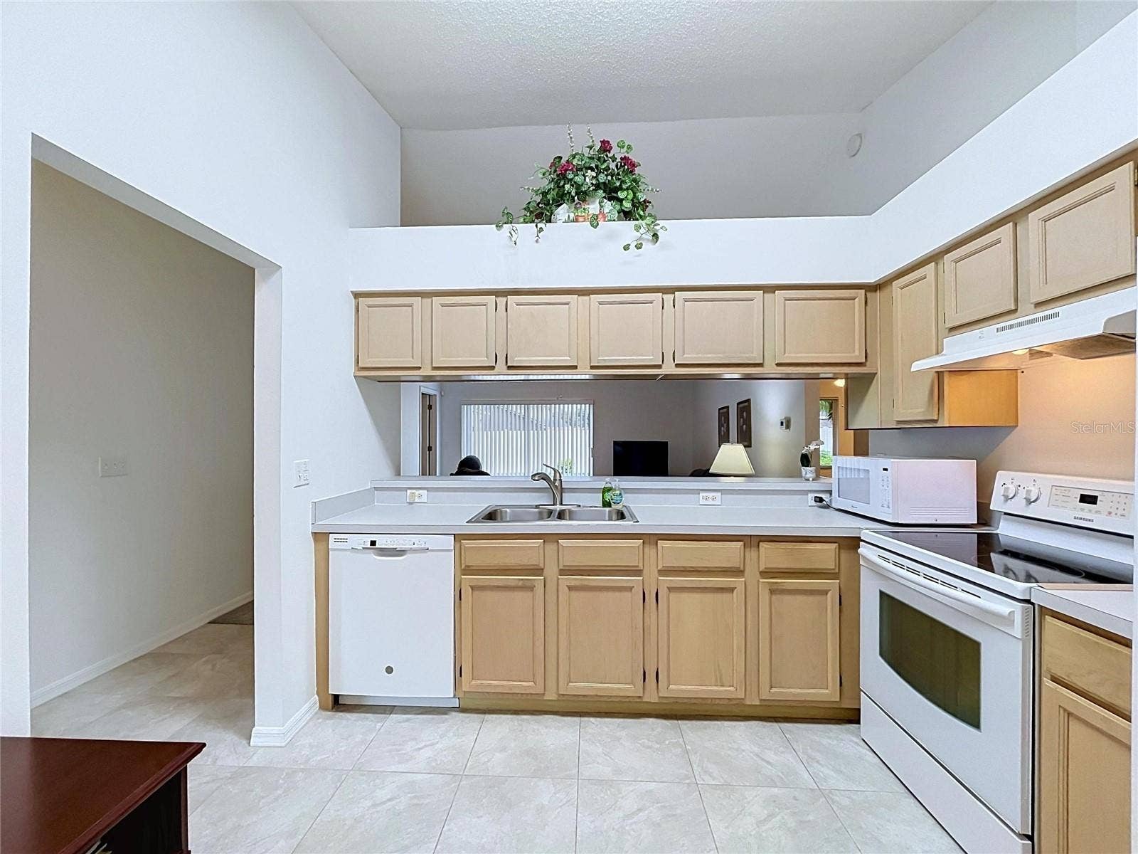 27408 CORAL SPRINGS DRIVE, Wesley Chapel, FL 33544 Kitchen is off of the foyer