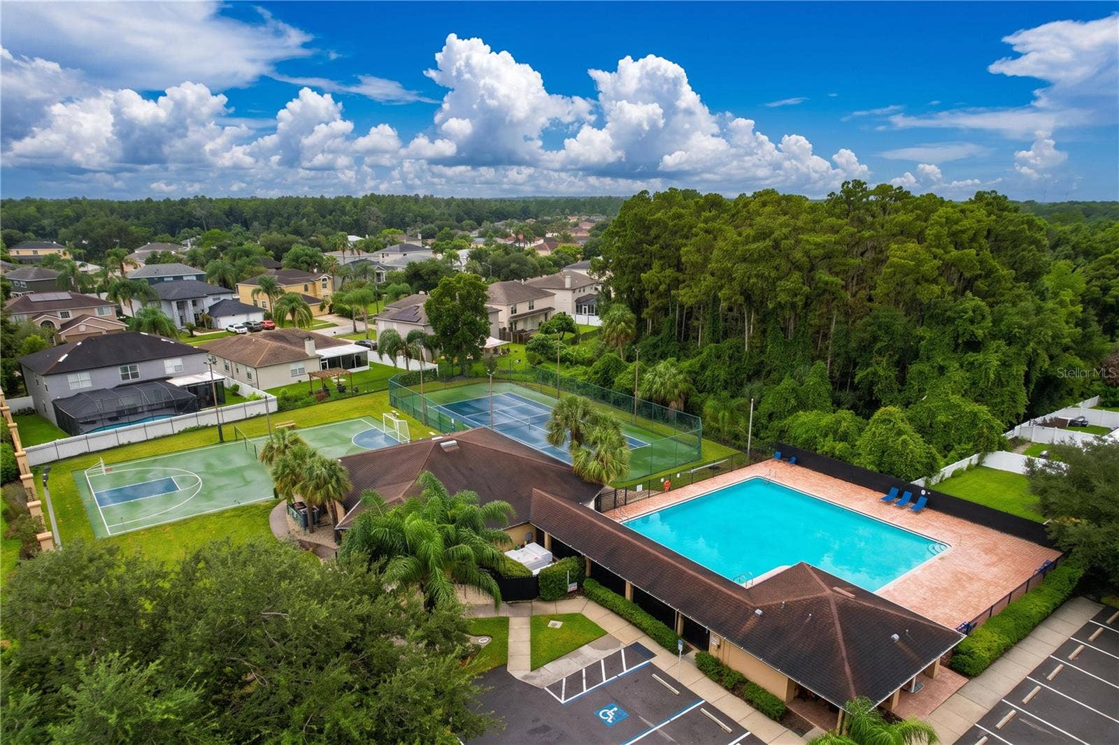 27408 CORAL SPRINGS DRIVE, Wesley Chapel, FL 33544 Club House with adjacent amenities