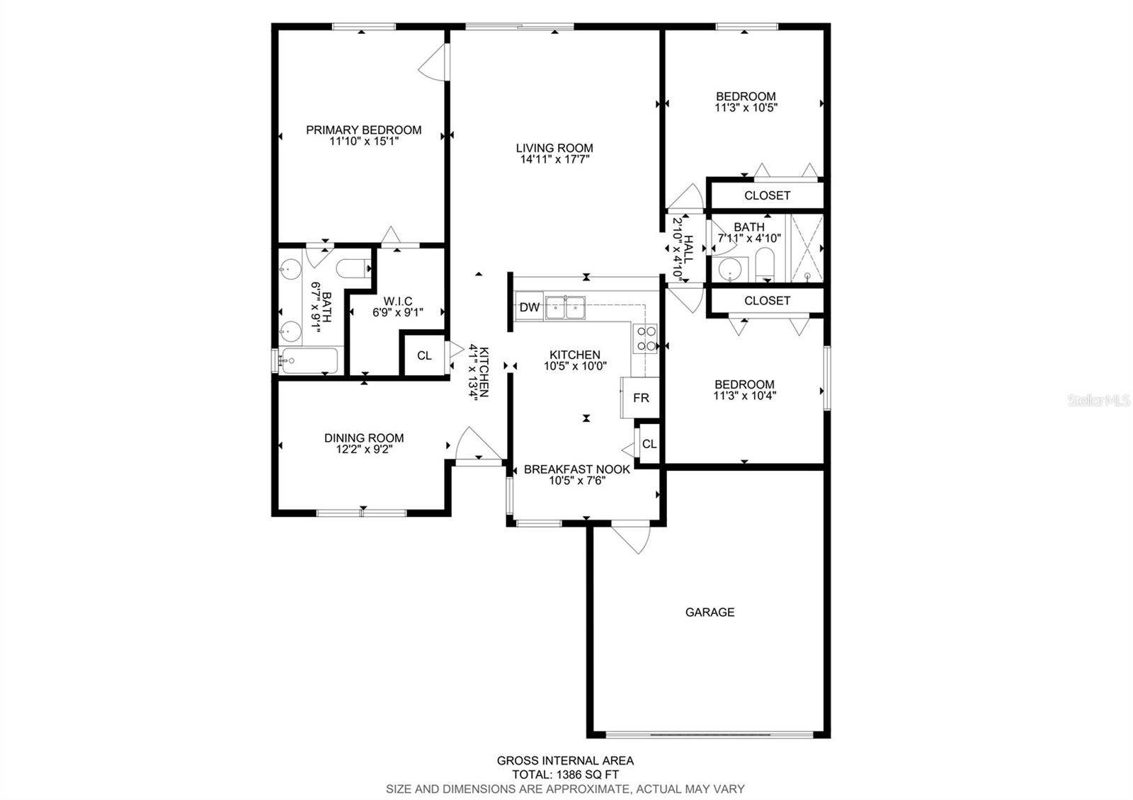 27408 CORAL SPRINGS DRIVE, Wesley Chapel, FL 33544 Floor plan