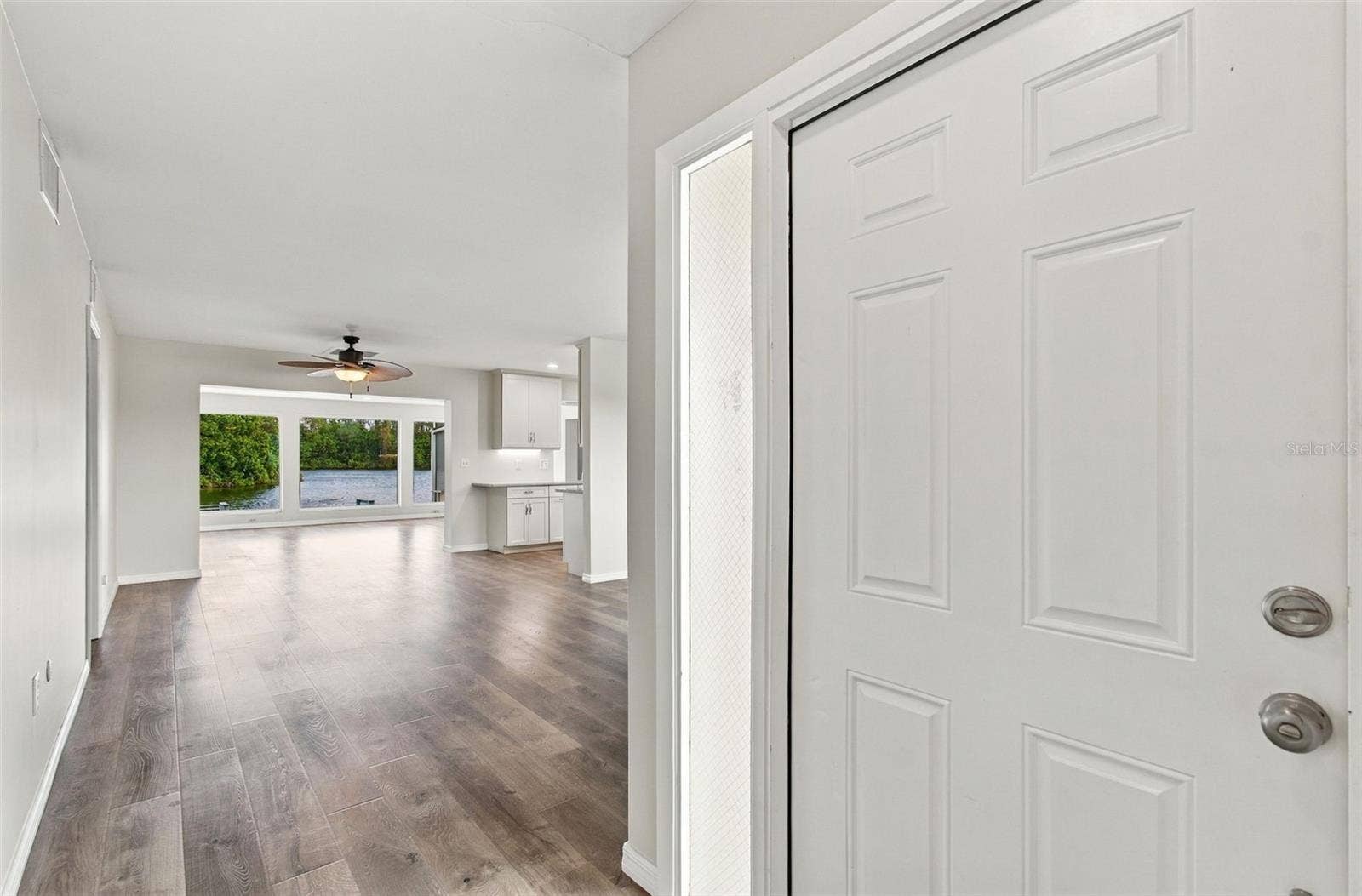 1615 BUNKER HILL DRIVE, Sun City Center, FL 33573 View from front door