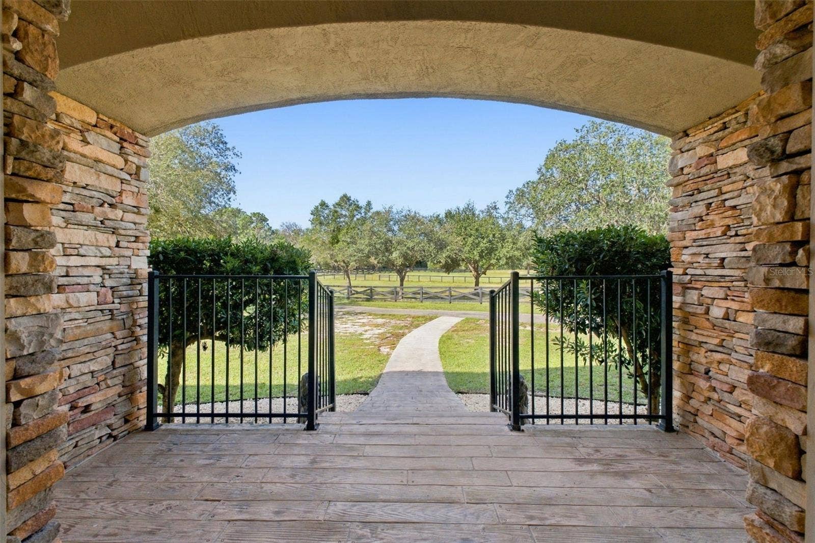 10484 GYPSY AVENUE, Weeki Wachee, FL 34613 VIEW FROM FRONT DOOR