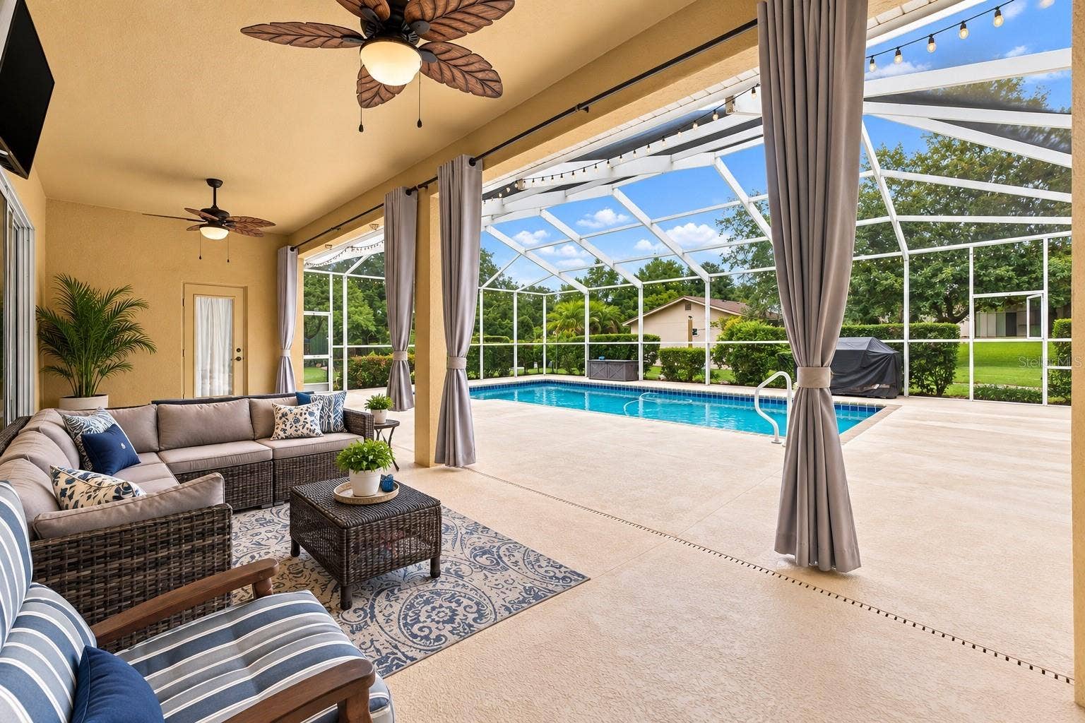 1486 ALAMEDA DRIVE, Spring Hill, FL 34609 Covered lanai