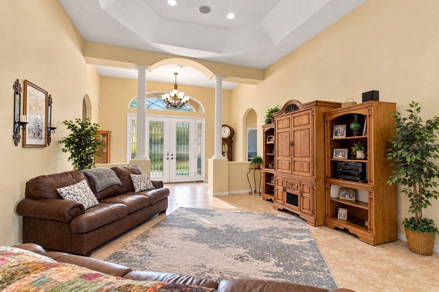 1486 ALAMEDA DRIVE, Spring Hill, FL 34609 Living room