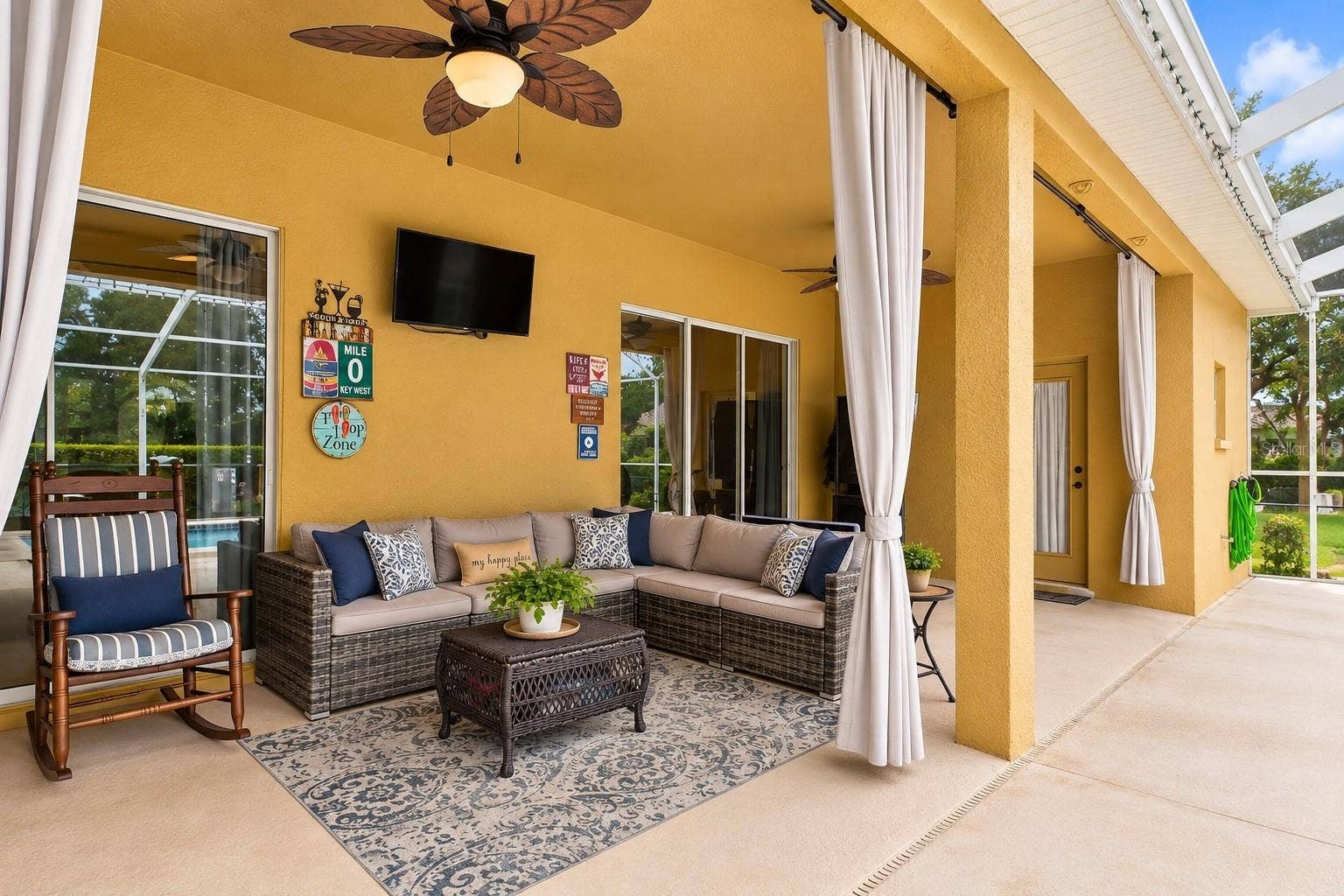 1486 ALAMEDA DRIVE, Spring Hill, FL 34609 Covered lanai