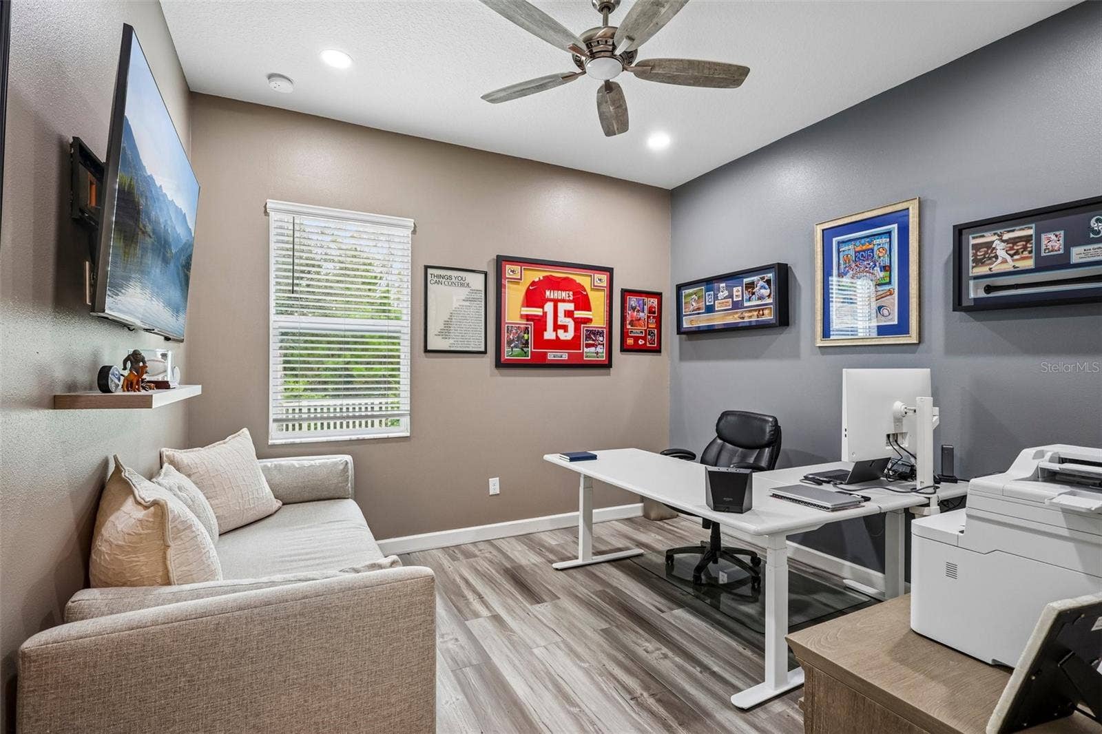 17022 FORGE SURF STREET, Land O Lakes, FL 34638 third bedroom currently being used as an office