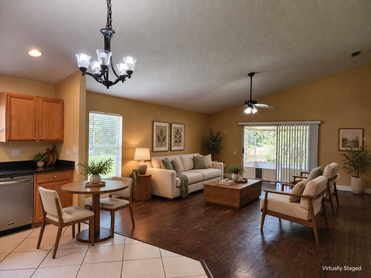 30702 IVERSON DRIVE, Wesley Chapel, FL 33543 Staged Living/Dining Area