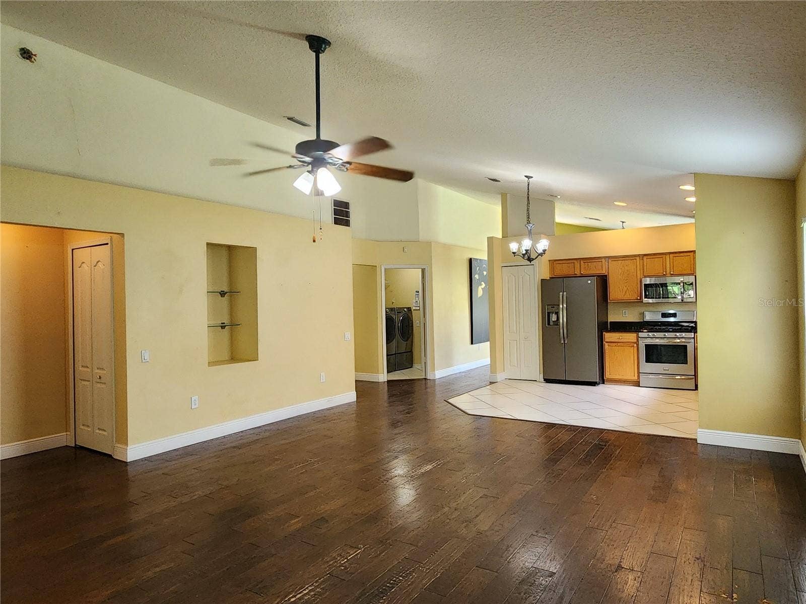 30702 IVERSON DRIVE, Wesley Chapel, FL 33543 Living room and Kitchen