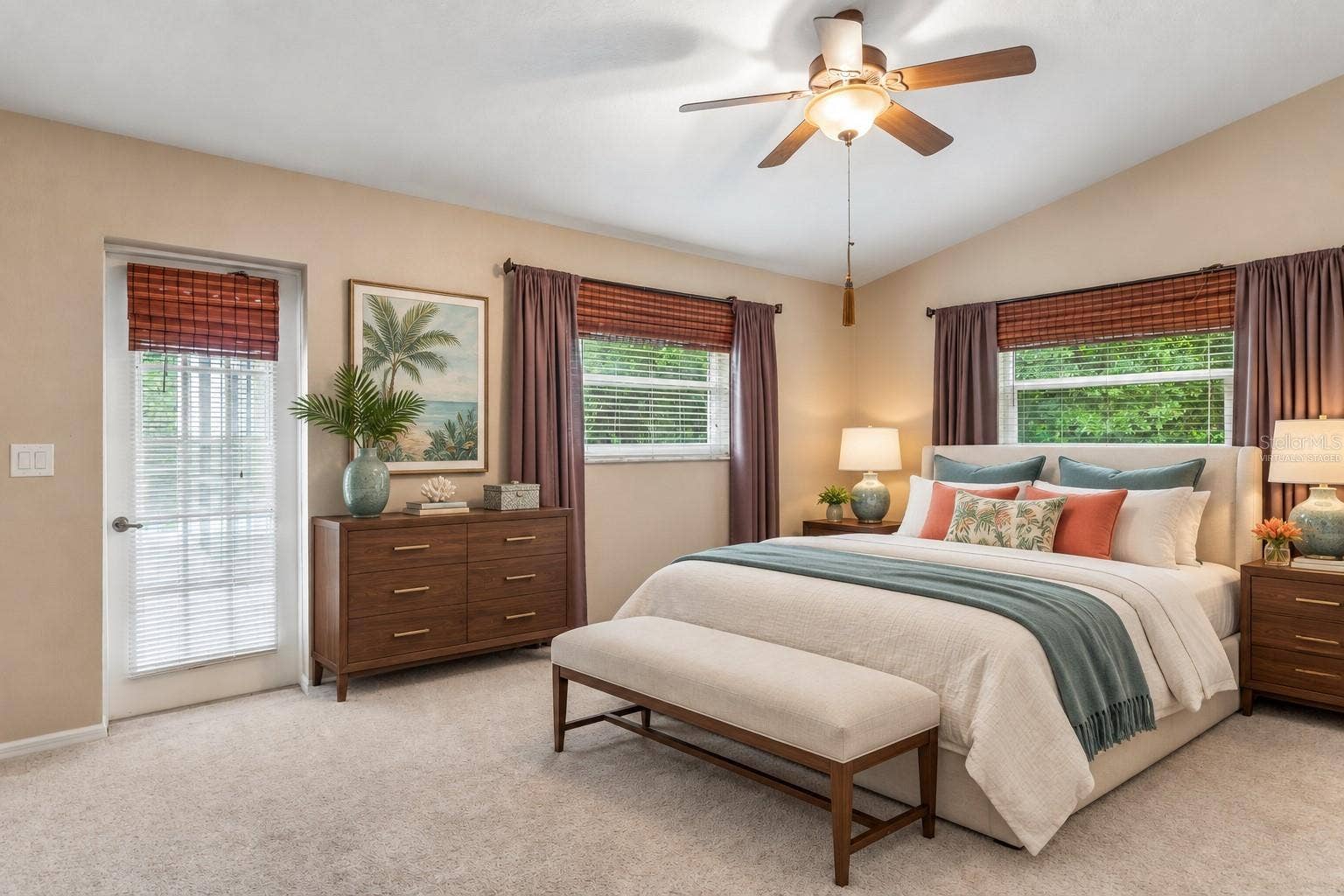 14433 LINDEN DRIVE, Spring Hill, FL 34609 Primary Bedroom - Virtually Staged