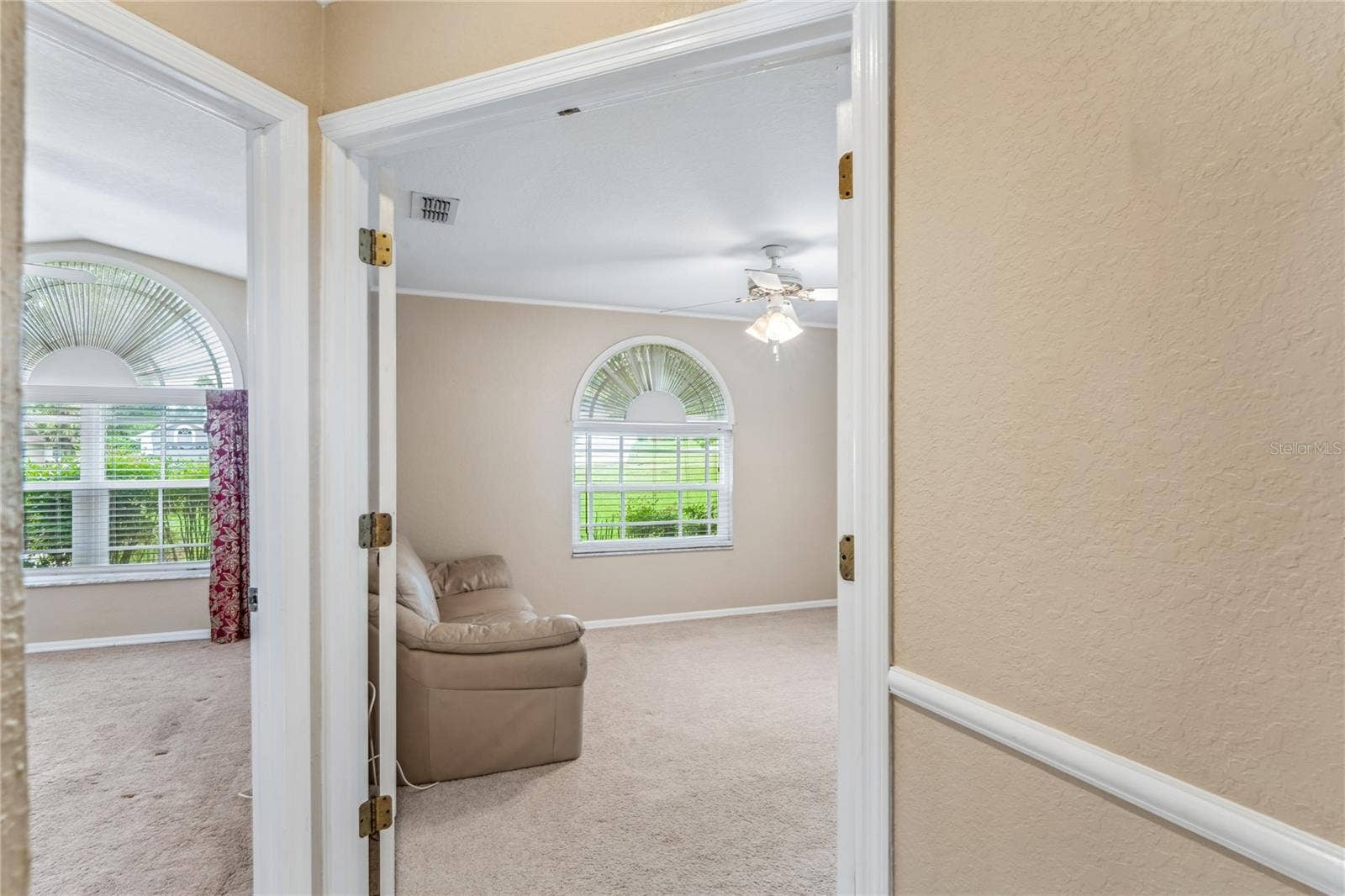 14433 LINDEN DRIVE, Spring Hill, FL 34609 View from Hall to Bedroom 2 and 3