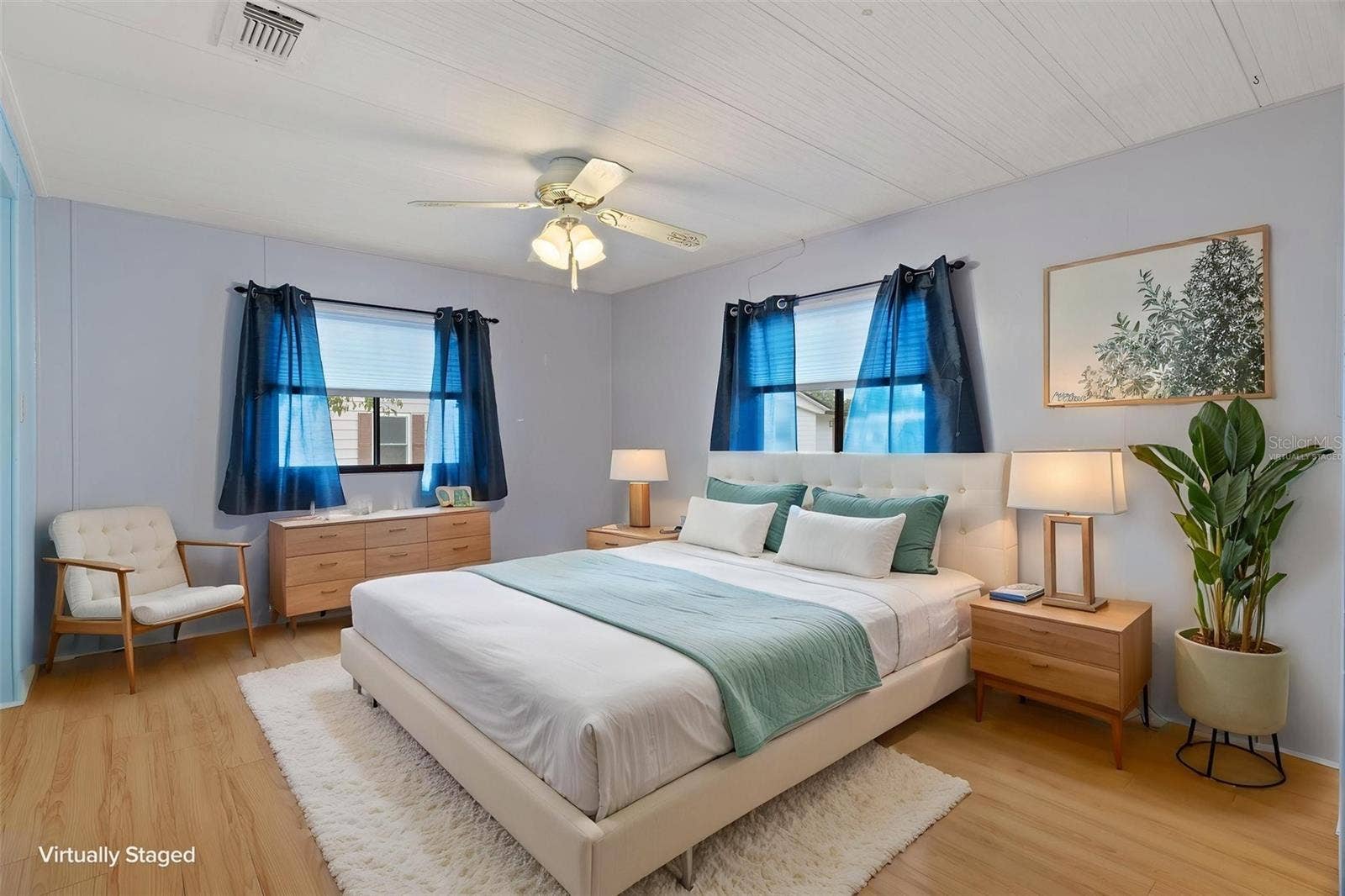 8489 FLEETWAY AVENUE, Brooksville, FL 34613 Primary Bedroom-virtually staged.