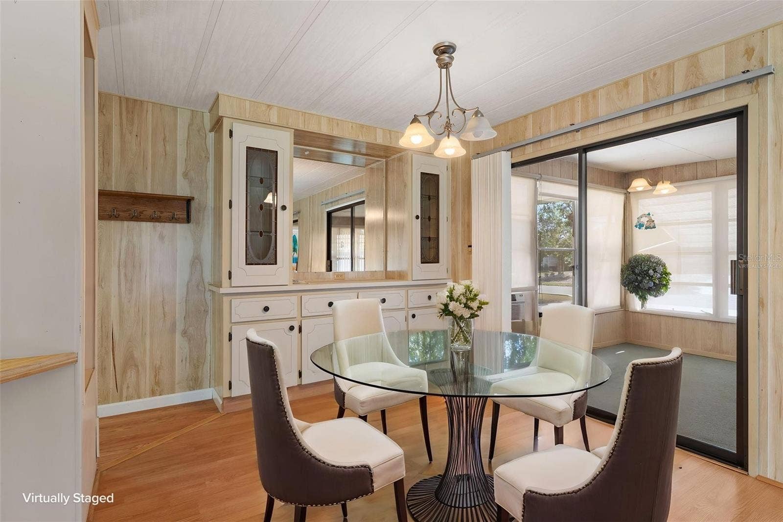 8489 FLEETWAY AVENUE, Brooksville, FL 34613 Dining room-virtually staged.