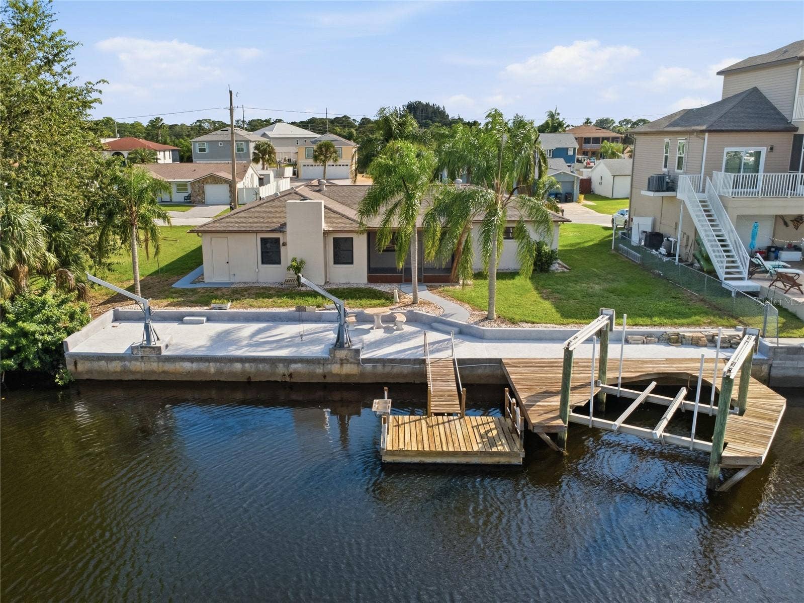 7507 MAKO DRIVE, Hudson, FL 34667 CANAL & BACK OF HOME