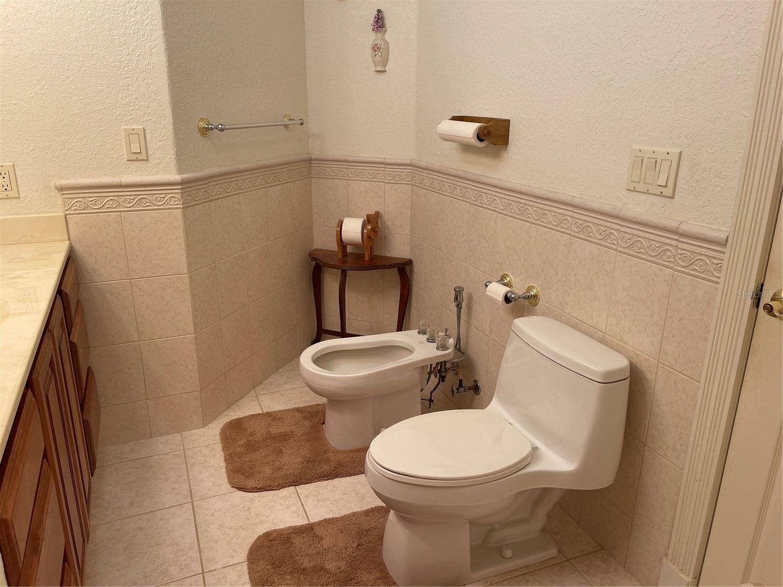 bidet in guest bathroom