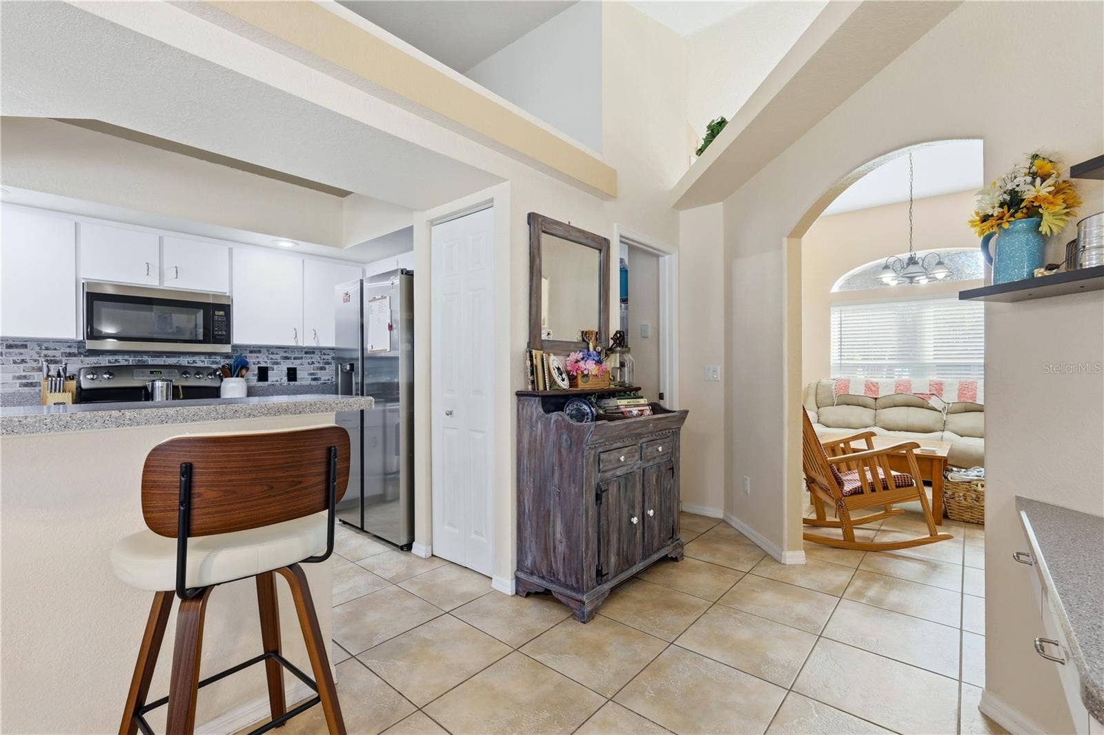 Kitchen w/ Pantry closet and separate walk in pantry / storage room