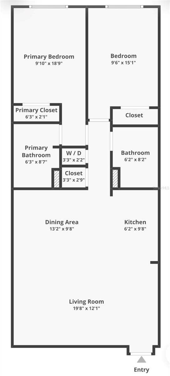 701 MIRROR LAKE DRIVE N, #120, St Petersburg, FL 33701 Floorplan