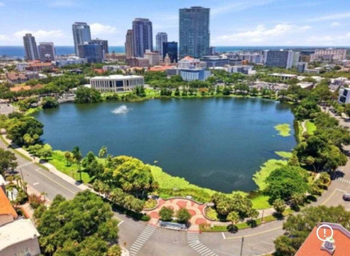 701 MIRROR LAKE DRIVE N, #120, St Petersburg, FL 33701 Ariel View
