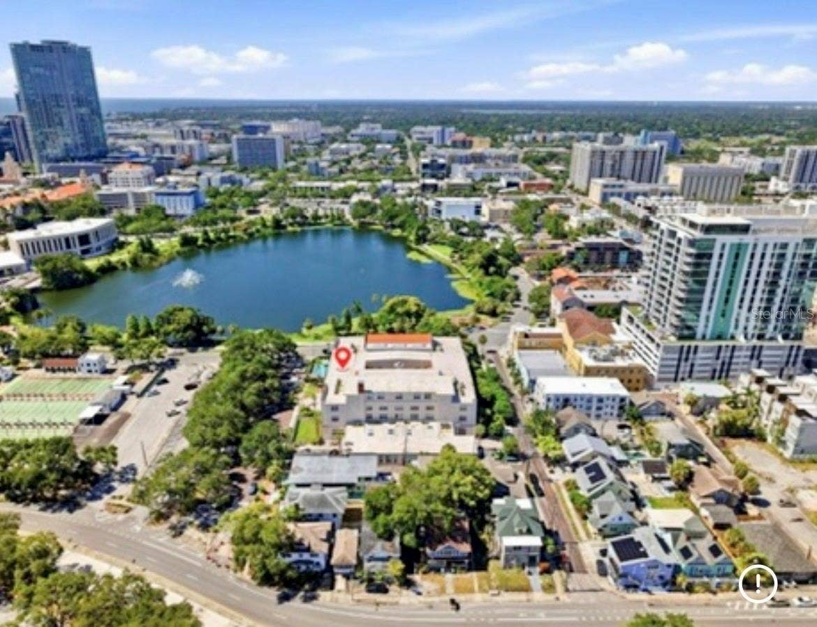 701 MIRROR LAKE DRIVE N, #120, St Petersburg, FL 33701 Ariel View