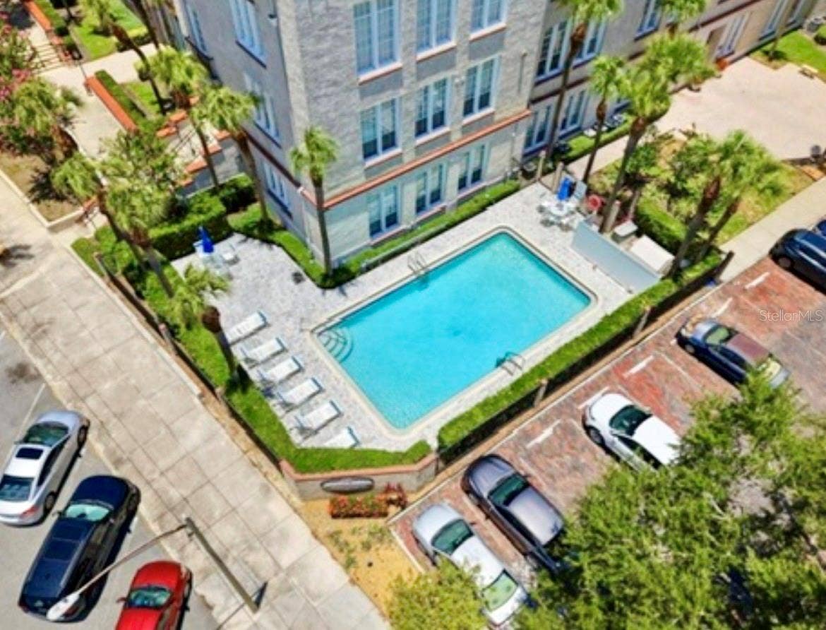 701 MIRROR LAKE DRIVE N, #120, St Petersburg, FL 33701 Ariel View of the Building
