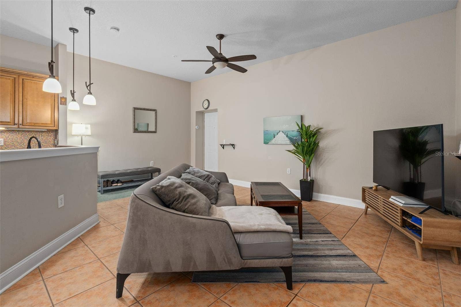 701 MIRROR LAKE DRIVE N, #120, St Petersburg, FL 33701 Living Room