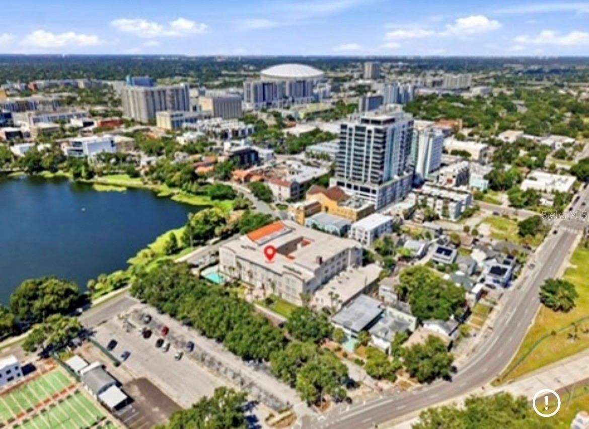 701 MIRROR LAKE DRIVE N, #120, St Petersburg, FL 33701 Ariel View