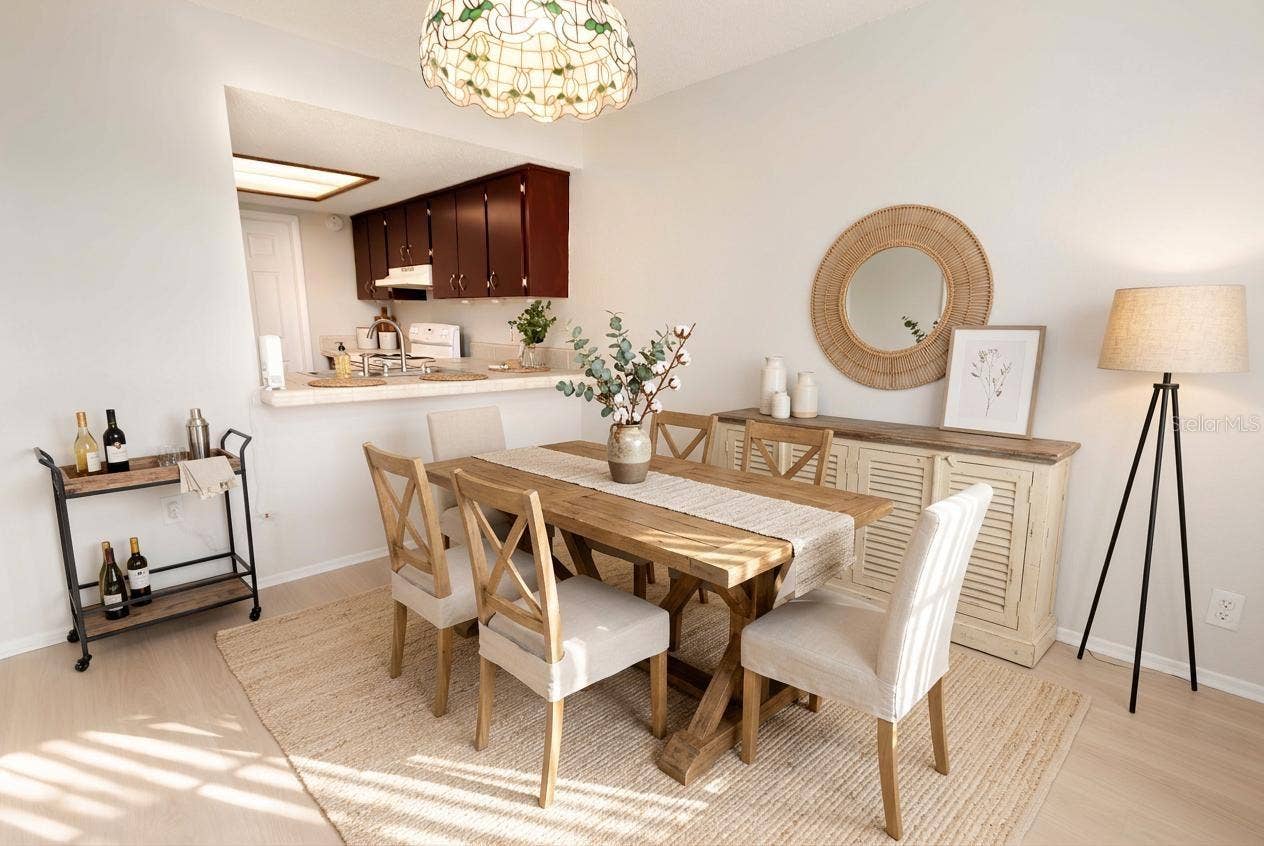 7245 KNOLL DRIVE, New Port Richey, FL 34653 dining room-virtual staged