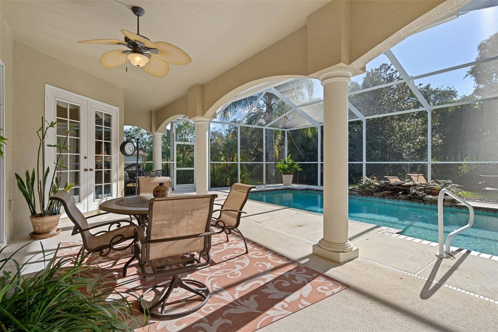 409 SILAS COURT, Spring Hill, FL 34609 Rear Lanai