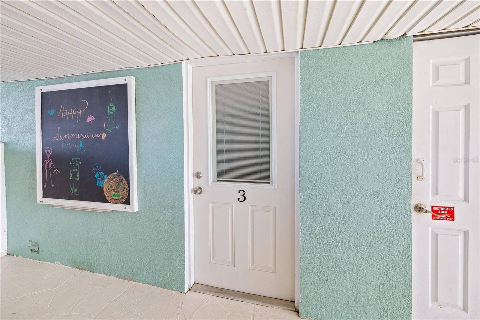 3337 MANGROVE DRIVE, Hernando Beach, FL 34607 UNIT #3 Entrance
