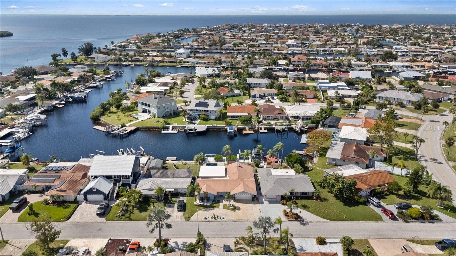 5001 MARLIN DRIVE, New Port Richey, FL 34652 View out to Gulf via south channel