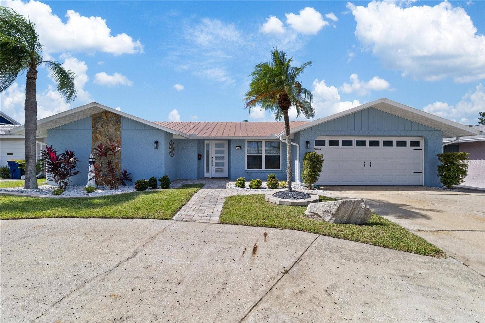 5001 MARLIN DRIVE, New Port Richey, FL 34652 Front view of home
