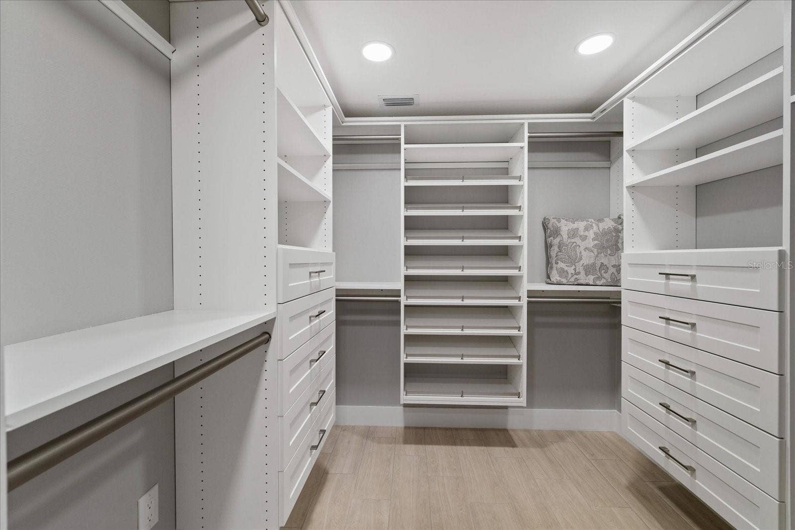 5001 MARLIN DRIVE, New Port Richey, FL 34652 Walk in custom closet in primary full view