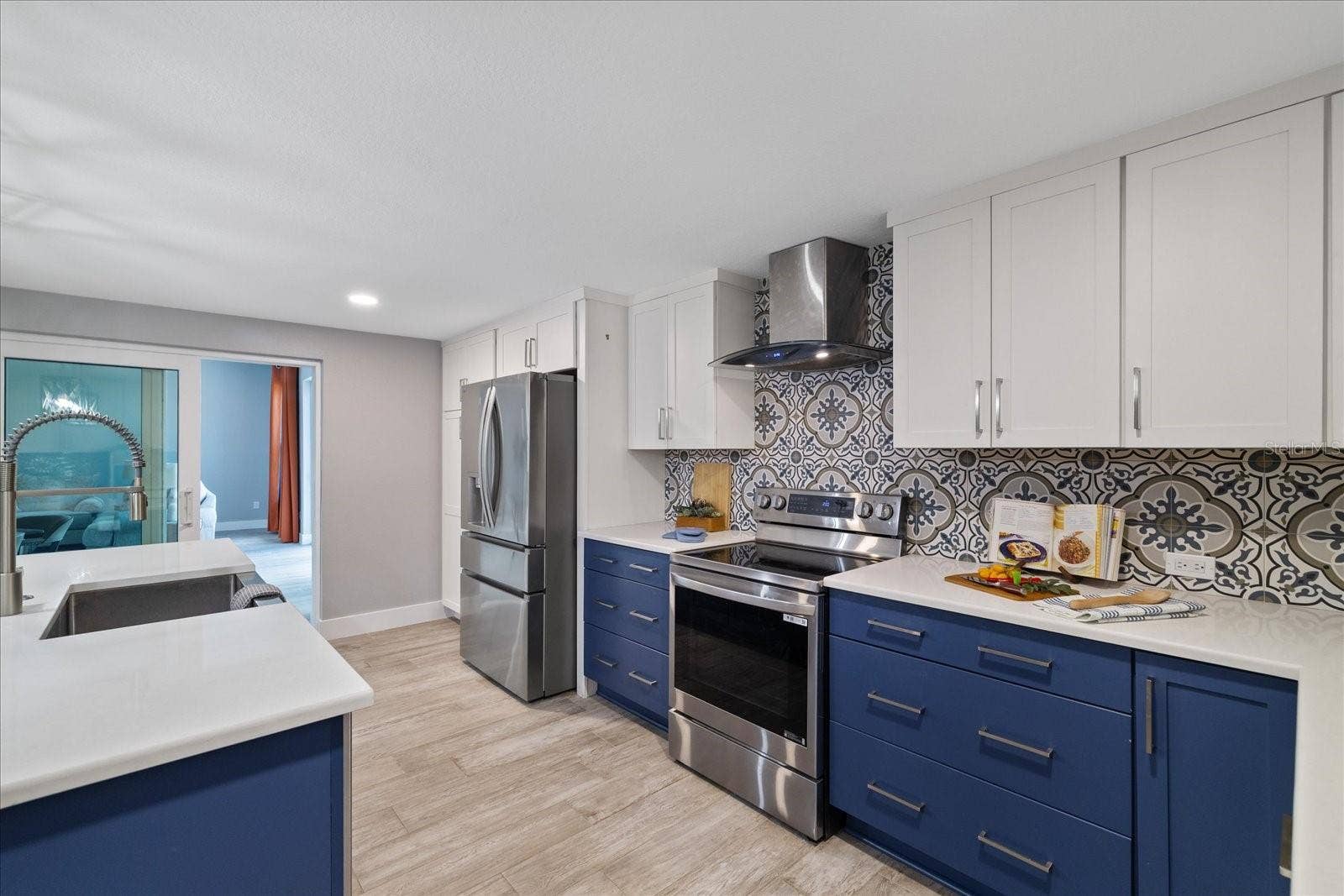 5001 MARLIN DRIVE, New Port Richey, FL 34652 2025 stainless appliances in kitchen