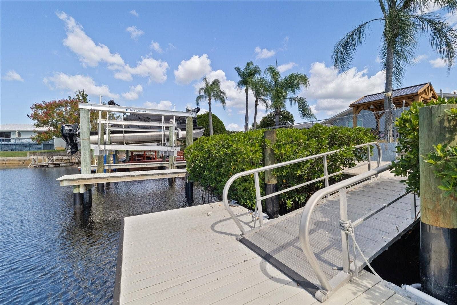 5001 MARLIN DRIVE, New Port Richey, FL 34652 Ramp and floating dock