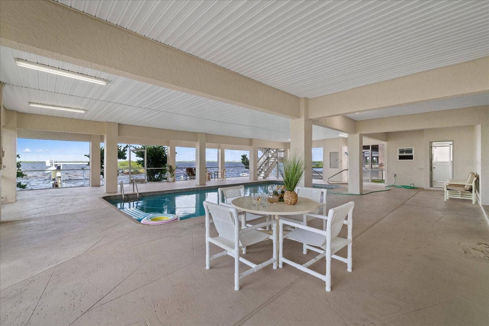 5767 WESTSHORE DRIVE, New Port Richey, FL 34652 Covered pool area