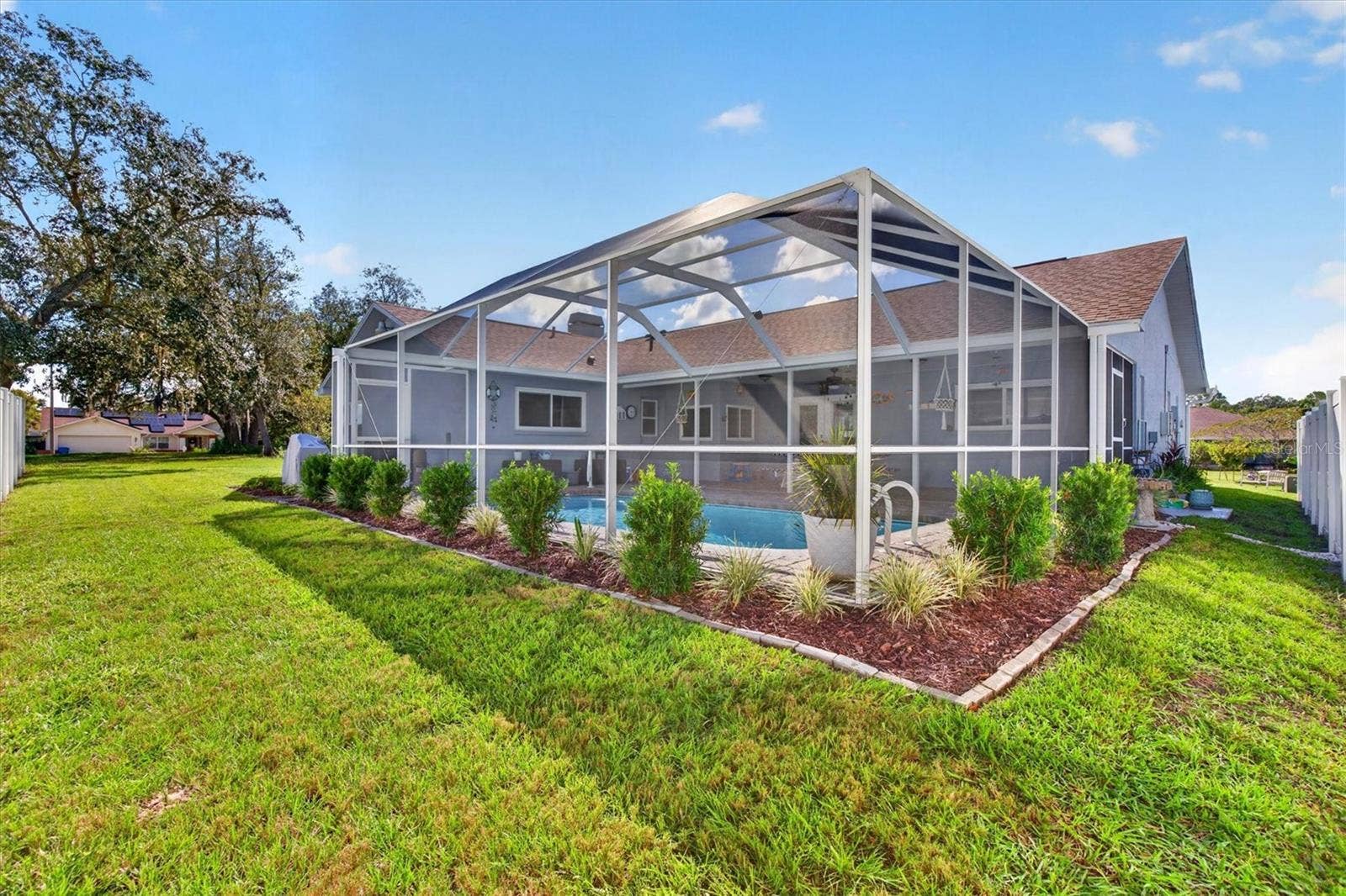 8185 SPANISH OAK DRIVE, Spring Hill, FL 34606 Backyard