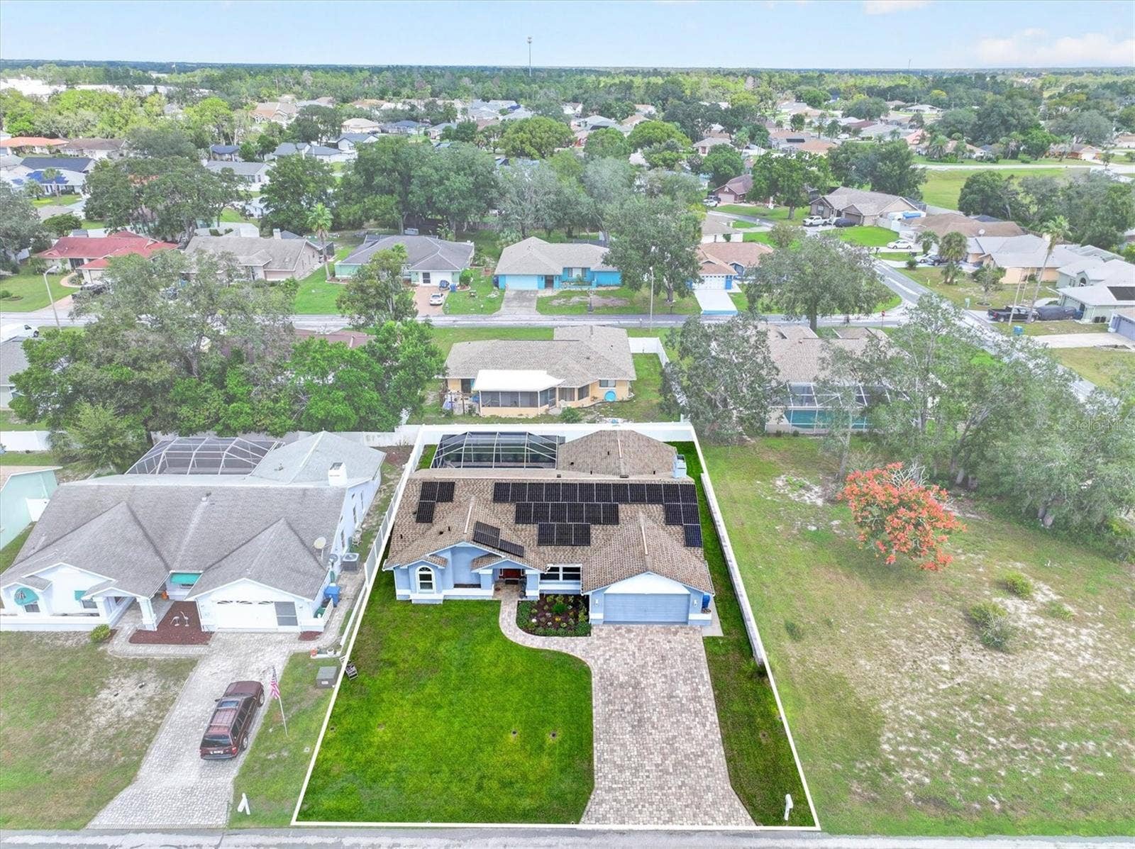 8185 SPANISH OAK DRIVE, Spring Hill, FL 34606 Aerial