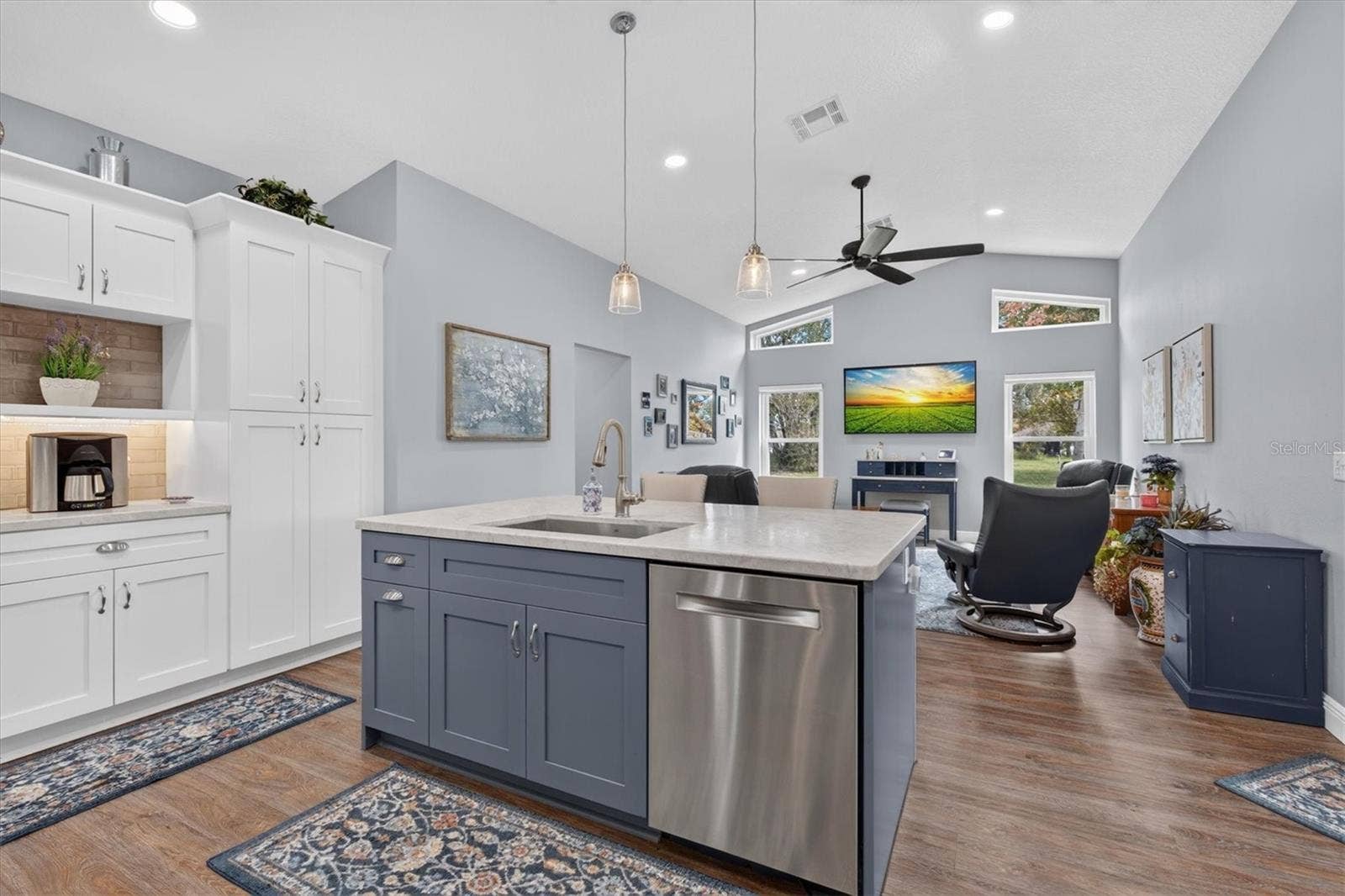 8185 SPANISH OAK DRIVE, Spring Hill, FL 34606 Coffee bar and Pantry with Pull Out Drawers