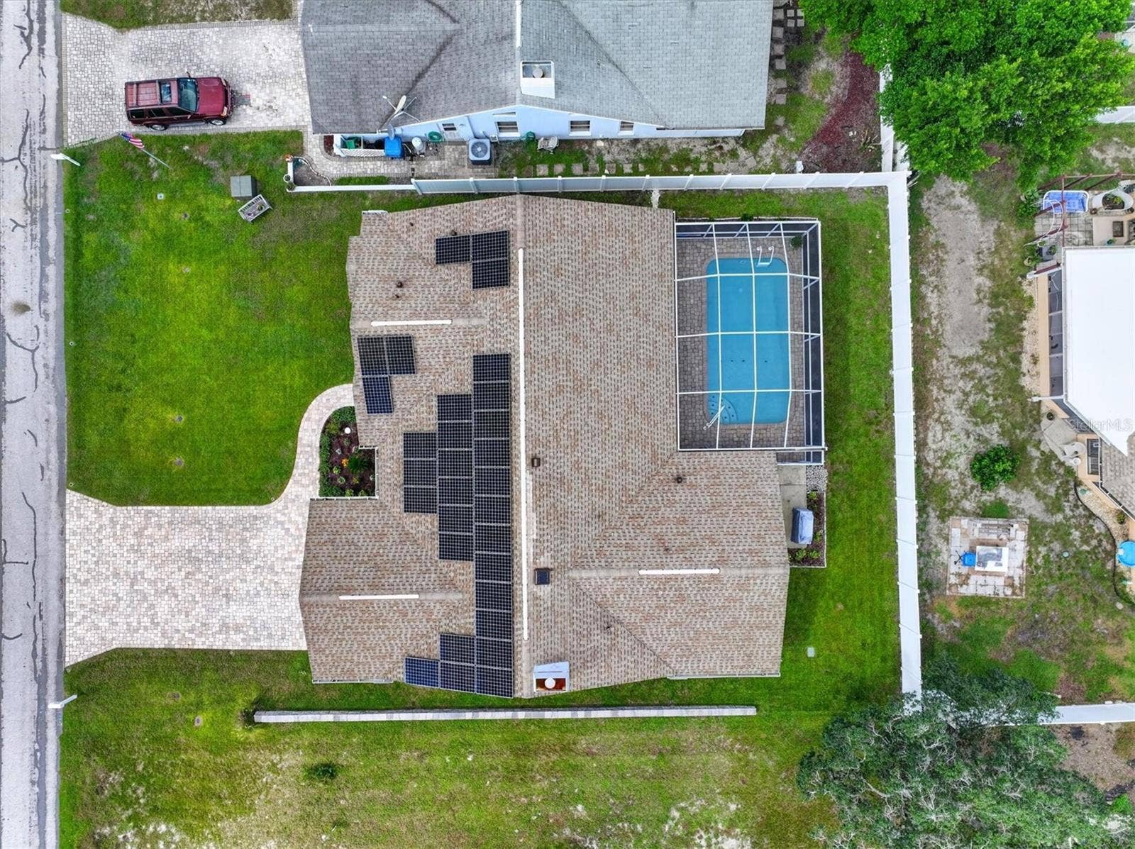 8185 SPANISH OAK DRIVE, Spring Hill, FL 34606 2022 Paid Solar Panels