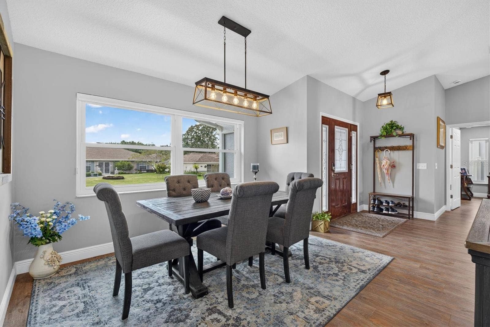 8185 SPANISH OAK DRIVE, Spring Hill, FL 34606 Dining Room with Double Paned Picture Window