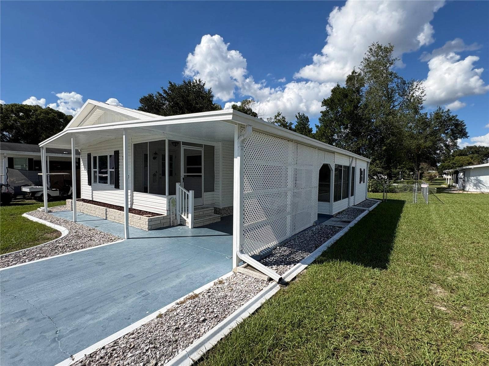 Southeast side of house