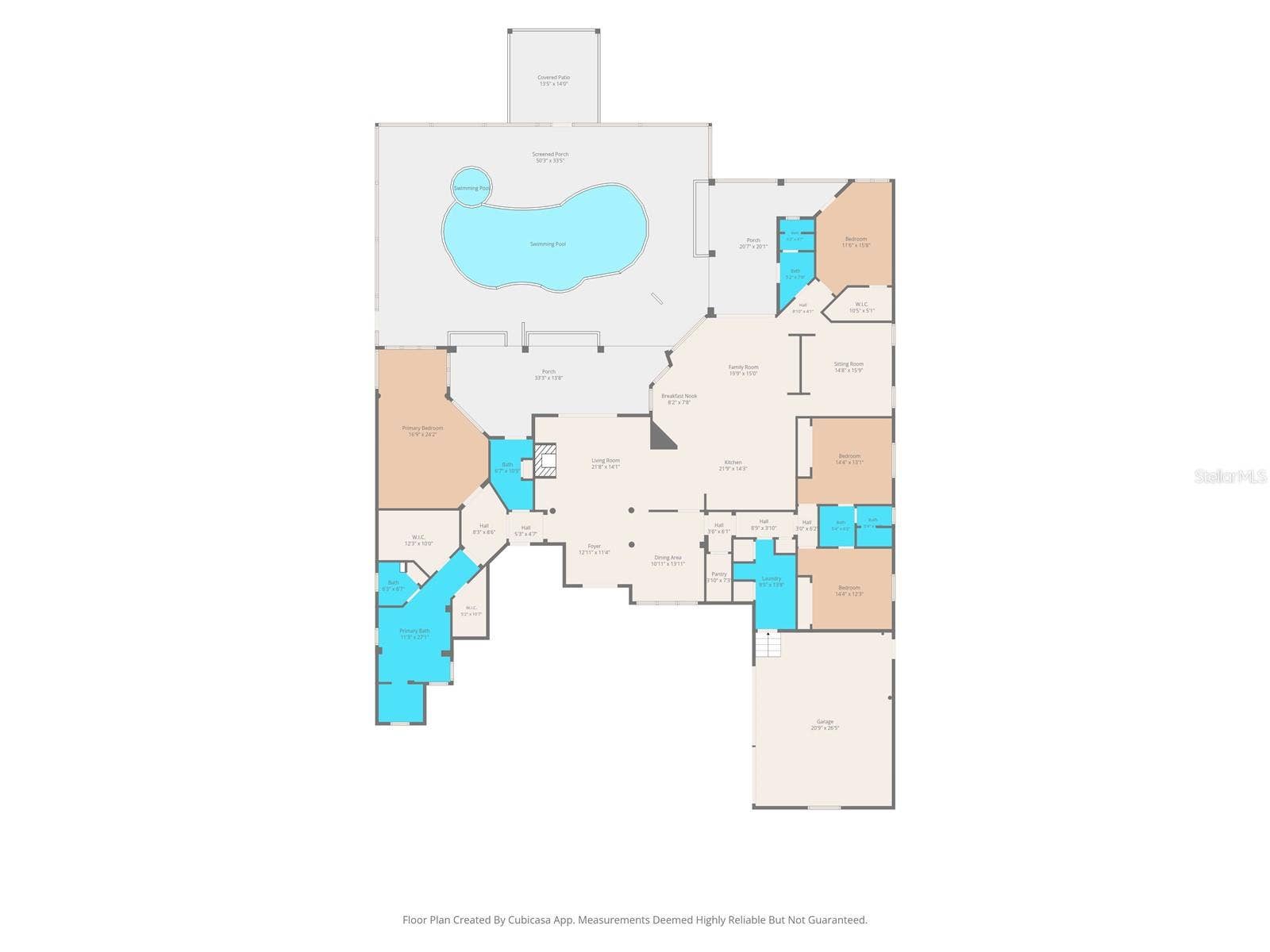 9313 HERNANDO RIDGE ROAD, Weeki Wachee, FL 34613 Impressive architecture in the ceilings and in the details!
