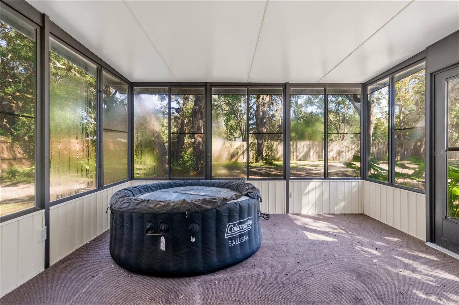 18644 FURMAN DRIVE, Spring Hill, FL 34610 Porch and spa off of Primary Bedroom