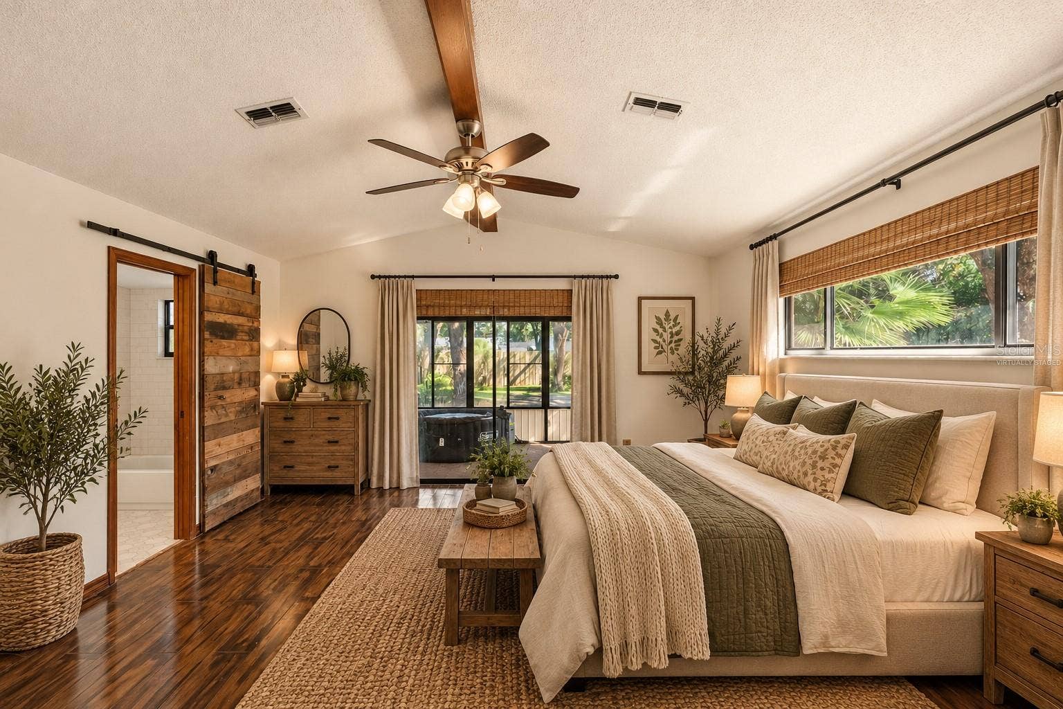 18644 FURMAN DRIVE, Spring Hill, FL 34610 Virtually Staged Primary Bedroom
