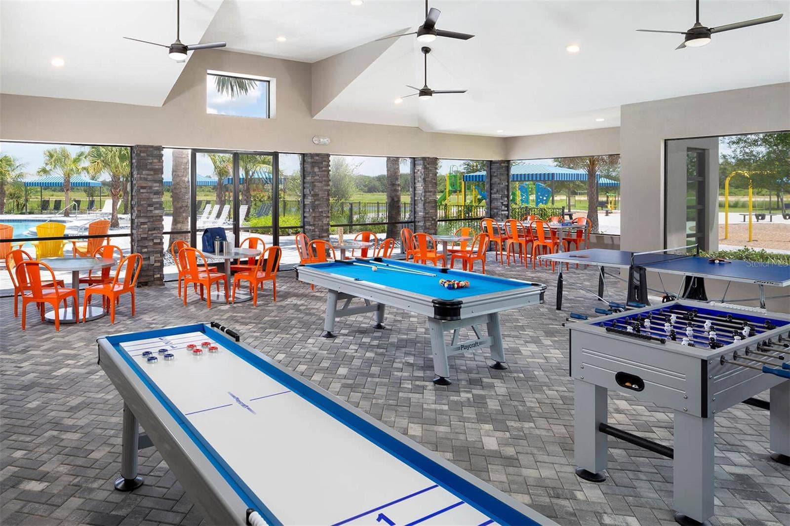 9921 PLUM RIVER DRIVE, Parrish, FL 34219 Brightwood Pavilion Game Room
