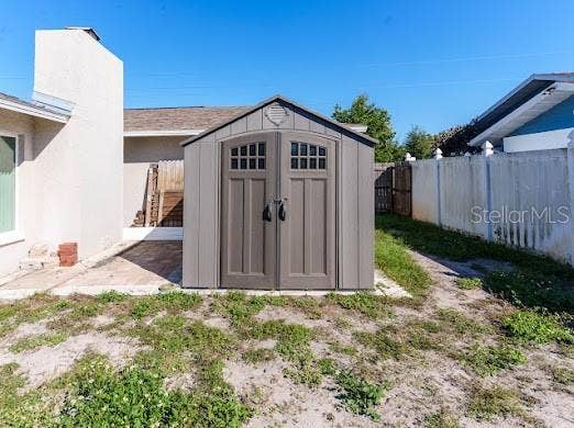 Extra storage shed