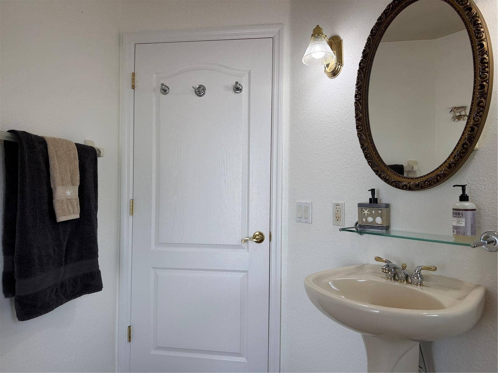Bathroom is close to kitchen