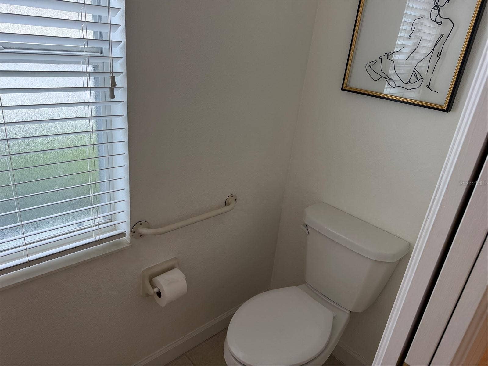 private water closet with pocket door